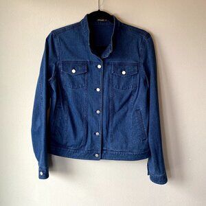 J. McLaughlin Blue Jean Jacket M